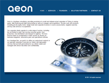 Tablet Screenshot of aeon-consultancy.com